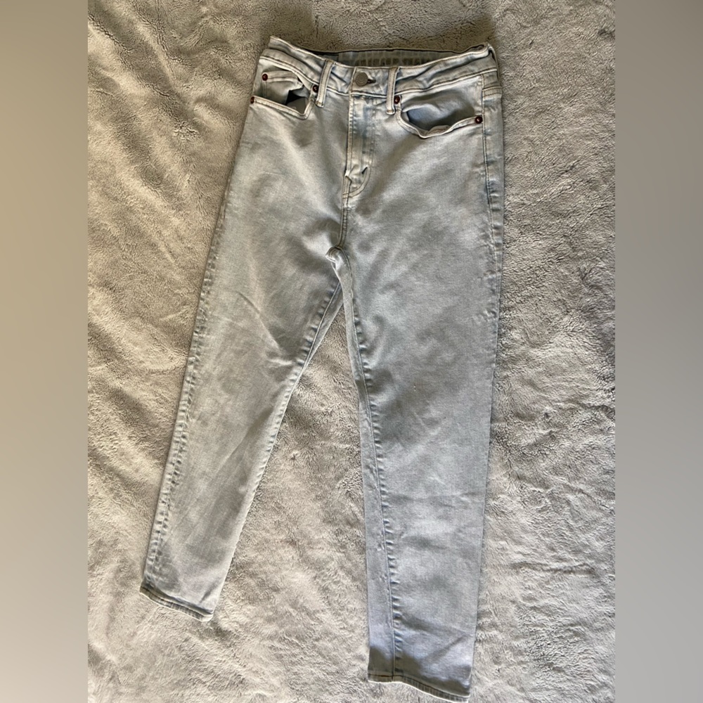 Mens Lightwash Dad Jeans